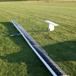 AtlantikSolar AS-S1 after the 12 hour continuous flight test in Rafz/CH.