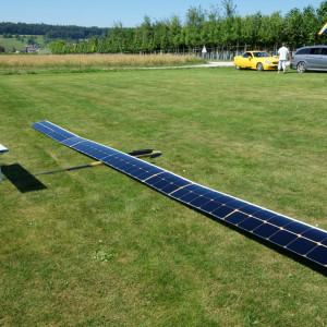 AtlantikSolar 2 (AS-2) - Safely on the ground after its successful 28 hour flight.